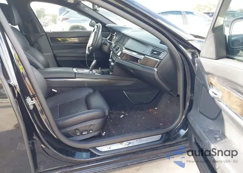 2012 BMW 740Li Li from USA, damaged, VIN WBAKB4C57CC576203